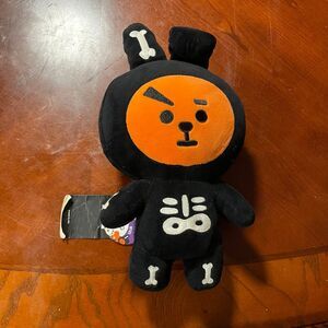 BTS BT21 Cooky JUNGKOOK Official Plush toy Plush Doll Halloween ver. New F/S